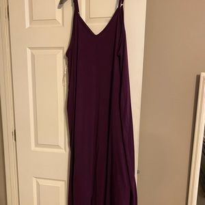 Maxi dress with pockets